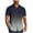 Navy^, variant on Jjayotai George Shirts for Men, Men's Gradient Shirt, Fashion Stripe Printed Button Down Short Sleeve Lapel Top, Mens Tees