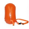 thumbnail image 2 of Yucurem Inflatable Swimming Float Bag - Air Dry Water Sport Buoy Bag - Single Air Bag Swimming Buoy Bag (Orange), 2 of 8