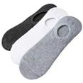 thumbnail image 2 of Calcetines de verano para hombre, finos, invisibles, de boca baja, de corte bajo, de color liso, para negocios, transpirables, para barco, 2 of 4
