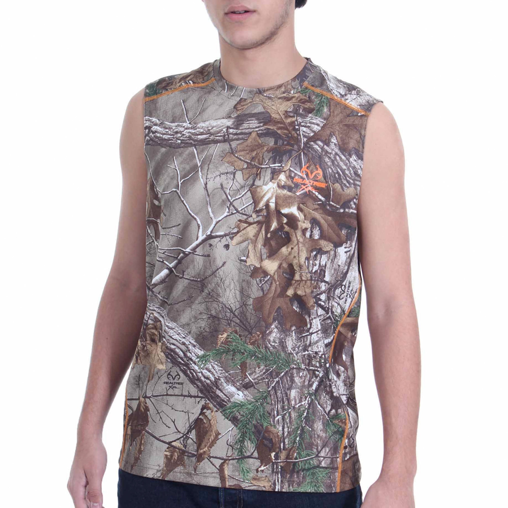 Men's Camo Performance Muscle Tee Xtra