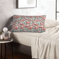 thumbnail image 6 of Uemuo Pink Flamingo Print Throw Pillow Case – Cozy & Soft Cushion Cover, Hypoallergenic Pillow Case for Sleeping, Perfect for Women with Envelope Closure-20"x30", 6 of 6
