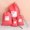Red, variant on Travel Storage Bag, Large Capacity Drawstring Bag, Clothing and Miscellaneous Sorting Bag, Four Piece Set