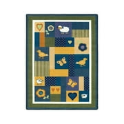 Baby Love 5'4" x 7'8" Area Rug In Color Bold