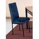 thumbnail image 2 of Comedor MOBILKRAFT Troya 4 Azul Sillas Tubulares Cubierta de Tablero Veteado, 2 of 3