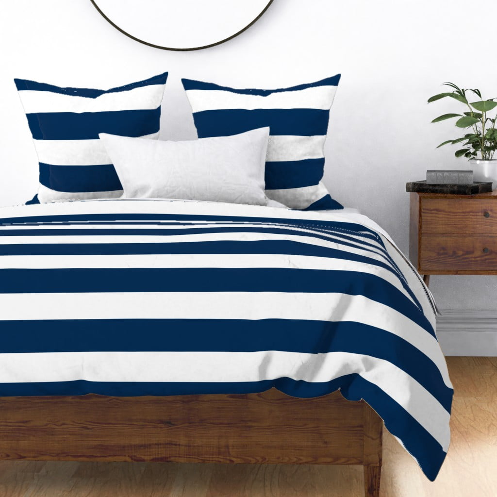 Cotton Sateen Duvet Cover, Full/Queen 
