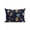 Dark Blue, variant on 1 Pack Outdoor Throw Pillow, Cartoon Space Waterproof Pillow with Insert Included, Funny Cute Rocket Planet Navy Blue Decorative Accent Cushion Lumbar Pillows for Patio Porch, 12 x 20 In
