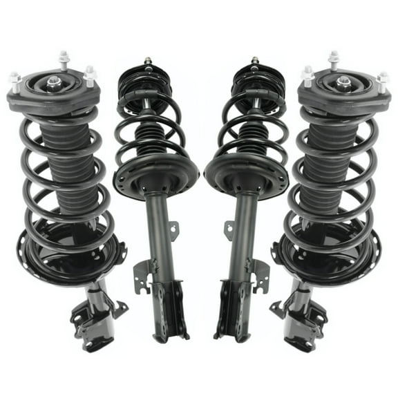AutoShack Front & Rear Complete Strut & Coil Spring Replacement for 2009-2012 Toyota Venza 4-PC Set