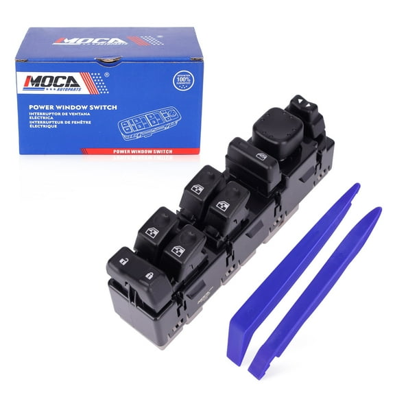 MOCA AUTOPARTS DWS220 Front Driver Door Window Switch Fit for 2003-2006 Cadillac Escalade ESV EXT & Chevrolet Suburban 1500 2500 & Yukon 1500 2500