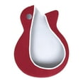 thumbnail image 1 of Funda protectora para guitarra eléctrica, bolsa para guitarra, protección completa, ligera, protectora para guitarra, bajo, guitarra folclórica rojo, 1 of 8