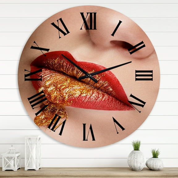 Designart 1 in Quartz Modern/Contemporary Wall Clock