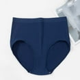 thumbnail image 2 of Ruimatai Women's Plus Size High Waist Underwear Breathable Seamless Panties Comfortable Stretchy Soft Briefs for Daily Wear, 2 of 8