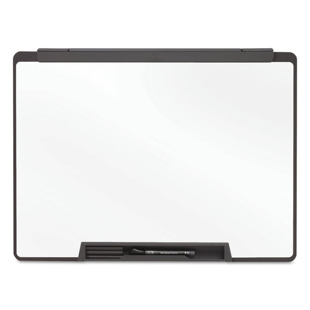 Quartet Motion Portable Dry Erase Board, 24 x 18, White, Black Frame
