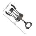 thumbnail image 4 of Wing Corkscrew Wine Bottle Cork Opener By Premium Professional All-in-one Set with Bonus Wine Bottle Stopper for Wine Enthusiast Waiters and Bartenders - Best Wine Opener, 4 of 9