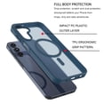 thumbnail image 5 of Tekcoo for Samsung Galaxy A16 5G Case, Compatible with MagSafe Military Grade Drop Protection Magnetic Rugged Cover Translucent Back Shockproof Phone Case for Samsung Galaxy A16 5G - Blue, 5 of 10