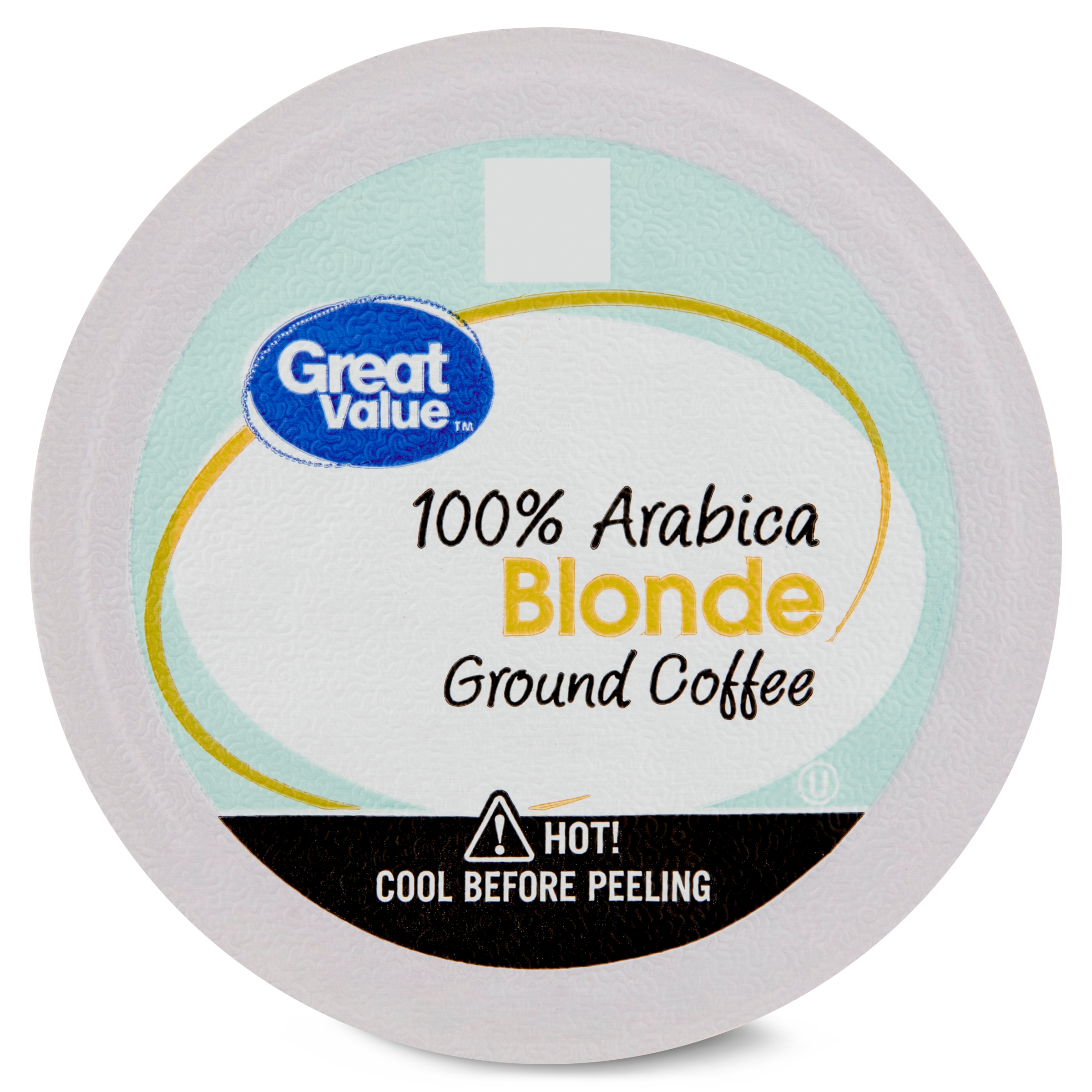 Great Value 100% Arabica Blonde Medium Roast Coffee Pods, 48 Ct