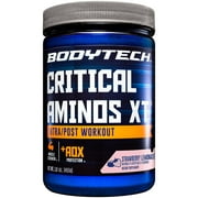 BodyTech Critical Aminos XT Intra/Post Workout Strawberry Lemonade - Supports Muscle Recovery (15.9 Ounce Powder)