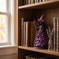 thumbnail image 5 of Resin Floral Witch Figurine, 7.1 inch Nature-Inspired Fall Halloween Statue for Tabletop, Mantel, Shelf, Entryway, Party Display and Seasonal Home Decoration, C, 5 of 7