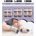 thumbnail image 6 of Baby Socks Toddlers Socks Baby Toddler Girls Boys Non Slip Grips Socks with Grippers Cotton Gifts Socks, 6 of 7