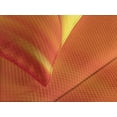 thumbnail image 4 of Ambesonne Orange Quilted Bedspread Set 3 Pcs, Abstract Digital Waves, Queen Size, Burnt Orange, 4 of 5