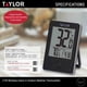 thumbnail image 4 of Termómetro digital inalámbrico Taylor para interiores y exteriores con pantalla LCD, negro, 4 of 7