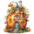 thumbnail image 1 of 5D DIY Taladro Calabaza Casa Kit Del 40x50cm, 1 of 9