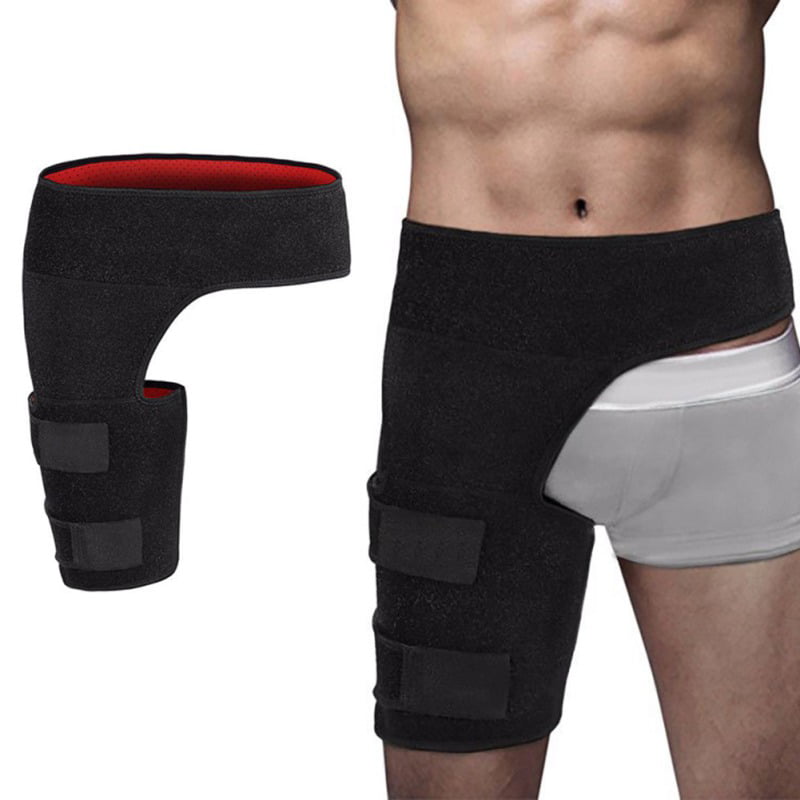 Adjustable Hamstring Strap Sleeve for Sciatic Nerve Pain Relief Treatment XXJKHL Groin Support and Hip Flexor Wrap Thigh Compression Belt for Men Women Sciatica Brace Muscle Injury Recovery 