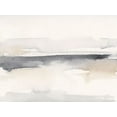 thumbnail image 2 of Barnes, Victoria 32x25 White Modern Wood Framed Museum Art Print Titled - Distant Neutrals III, 2 of 4