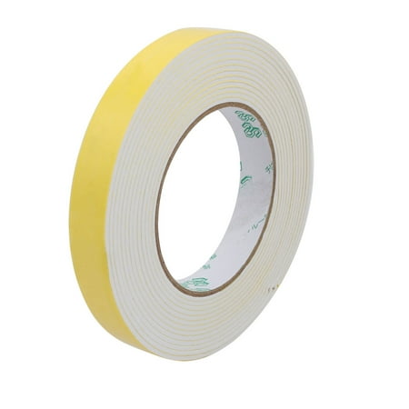 

Unique Bargains 15mm Width 2mm Thick Single Side Sealed Shockproof Sponge Tape White 5M Length