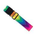 thumbnail image 4 of WIRESTER 2pcs Set Luggage Strap Travel Accessories Luggage Accessories Suitcase Belts Packing Strap Adjustable Luggage Belt - Colorful Chevron Flag, 4 of 6