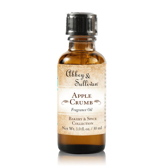 Abbey & Sullivan, Fragrance Oil, Apple Crumb, 1 oz.
