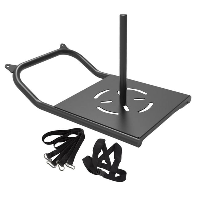 Almencla Weight Sled Multifunctional Steel Gear for Fitness Athletic Exercise Workout Column Dia 5 cm