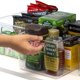 thumbnail image 2 of Large Clear Plastic Storage Bins for Shelves, Clothes, with Handle - Clear Storage Bins, Drawer, Shelf, Closet, Pantry, Fridge, Freezer Organizer Bins, Closet Organizers and Storage (4 pack), 2 of 2