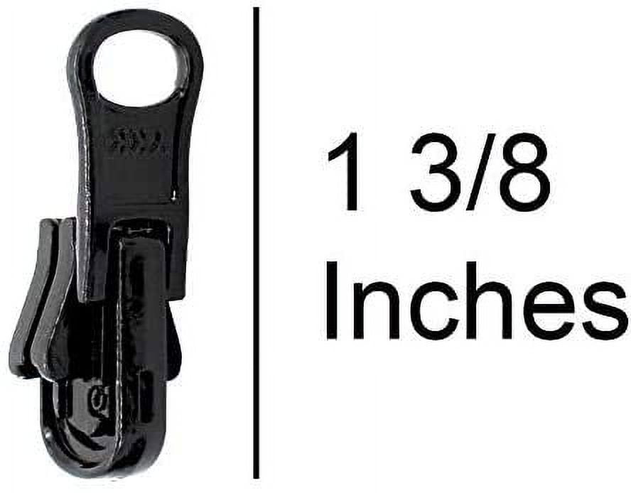 Zipper Repair Kit - #5 YKK Vislon Reversible Fancy Sliders - (3 Sliders Per  Pack & 6 Top Stops) Made in The United States (Brown) 