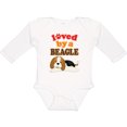thumbnail image 3 of Inktastic Beagle Dog Lover Boys or Girls Long Sleeve Baby Bodysuit, 3 of 5