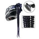 thumbnail image 2 of Cola de caballo/coletas para casco Trenza para motocicleta Cabello para casco con Verde a negro, 2 of 7