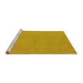 thumbnail image 2 of Ahgly Company Machine Washable Indoor Rectangle Oriental Yellow Industrial Area Rugs, 2' x 5', 2 of 4