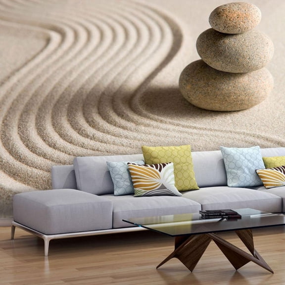 Tiptophomedecor Zen Wallpaper Wall Mural - Balance