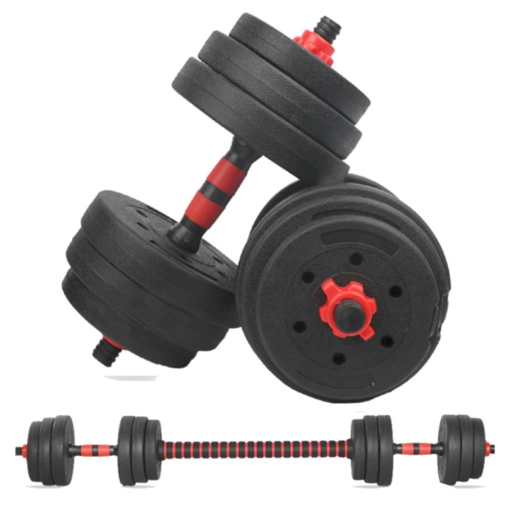 30KG Dumbbell Set Round Environmental Barbell Home Gym Equipment with 40cm Connecting Rod Walmart