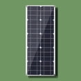 thumbnail image 1 of 30W 18V Panneau Solaire Semi-Flexible, Chargeur de Cellulaire USB, pour Camping, Randonnée, 1 of 7