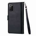 thumbnail image 4 of Samsung Galaxy Note 20 - Stylish Rugged 9-Card Wallet Case Black, 4 of 5