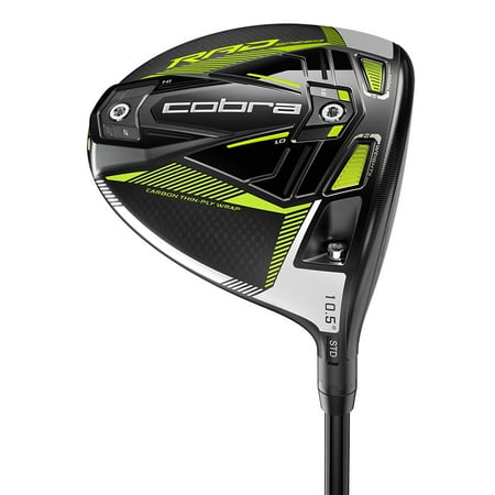 UPC: 0887996113781 | NEW Cobra RadSpeed Blk/Ylw 9° Driver Motore X F3 Regular