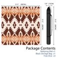 thumbnail image 2 of Traditional Boho Design Rubber Playing Surface for Mahjong 31.5 Inch Square Extra Large Mat with Non-Slip Grip and Quiet Texture for Board Games, 2 of 2
