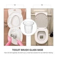 thumbnail image 2 of Toilet Plunger Bathroom Toilet Brush Holder Toilet Brush Storage Holder Toilet Brush Supply, 2 of 6
