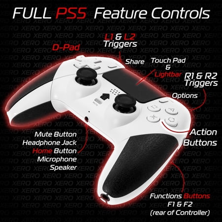 Wireless DualSense Playstation 5 PS5 3rd party controller XERO BY DATEL