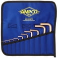 thumbnail image 2 of Ampco Safety Tools 10 Piece Allen Key Sets, 10/Pouch, Hex Tip, 1 Kit (065-M-42), 2 of 2