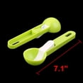 thumbnail image 2 of Unique Bargains 2 Pcs Household Restaurant Tableware Plastic Ball Digging Spoon Ice Cream Scoop, 2 of 4