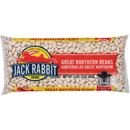 Jack Rabbit Great Northern Beans, 16 oz
