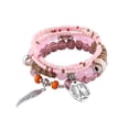 thumbnail image 1 of Bracelets Multicolor Stackable Bead Jewelry Set for Women and Men – Stretchable Layered Bracelet in Various, 1 of 6