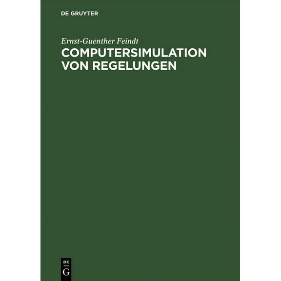 Computersimulation von Regelungen, (Hardcover)