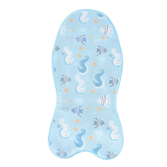 LAMIRO Baby Stroller Cool Pad Summer Ice Cooler Mat Breathable Sleeping Cushion Pad Liner for Stroller High Chair Blue